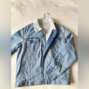 Old Navy Sherpa Denim Jacket